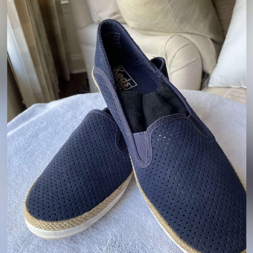 Keds Navy Espadrille Sneakers Size 10